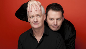 Hire Colin Mochrie & Brad Sherwood for an event.