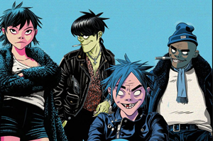 Hire Gorillaz for an event.