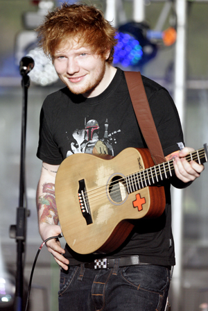 Hire Ed Sheeran for an event.