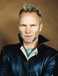 Hire Sting for an event.